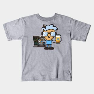 Coding And Beer is Where The Magic Happens Kids T-Shirt